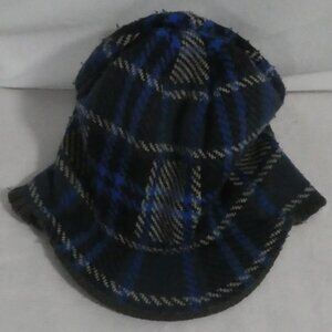 LONDON FOG | Cabby / Newsboy | Plaid Hat With Visor